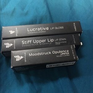 Lip gloss,lip stain,lipstick