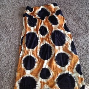 Anthropologie Maxi Skirt