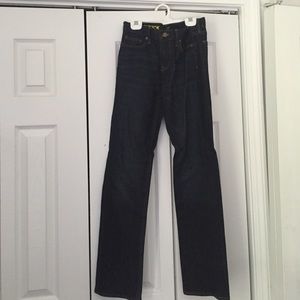 Size 27s jeans from jcrew. Never been wore