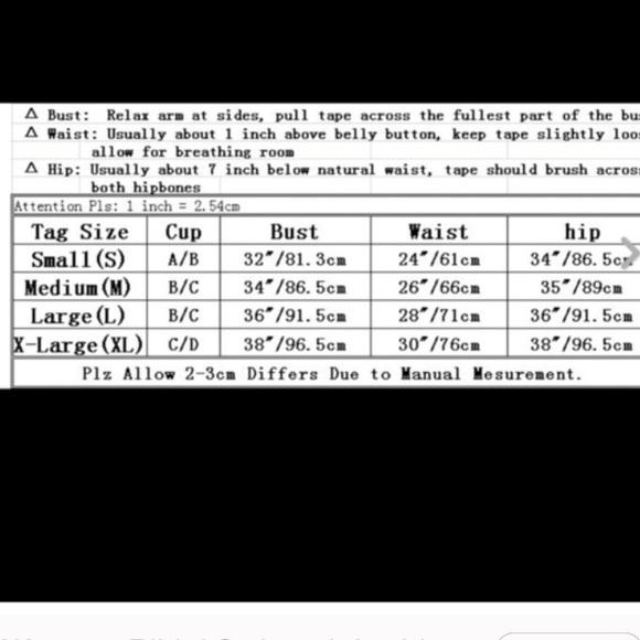 Women tribal Bikini Swimsuit bathing - Picture 3 of 3