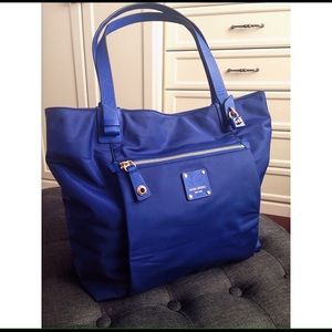 Bright Blue Henri Bendel Jetsetter Tote
