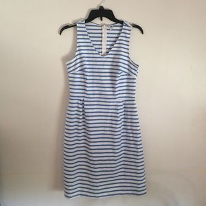 Old Navy blue and white striped dress! Never worn