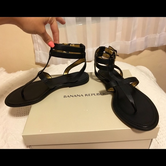 Sandals.