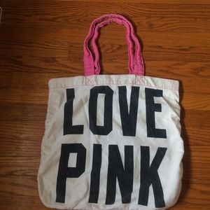 PINK tote bag