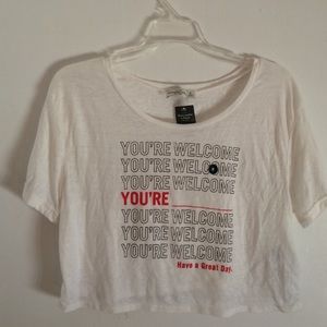 Abercrombie and Fitch crop top