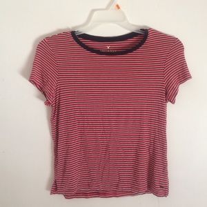 American Eagle striped tee