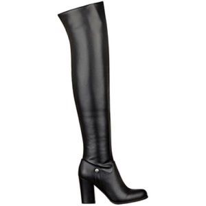 Guess Dandra Black Over the Knee Boots