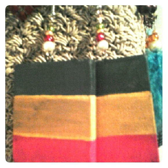 BushMan HandPainted Earrings