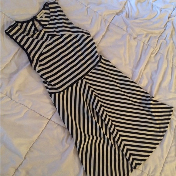Striped Skater Dress