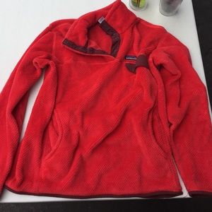 Patagonia re-tool red fleece