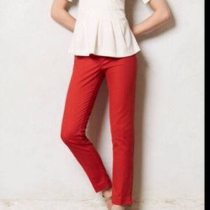 Anthropologie Cartonnier Ankle Crops