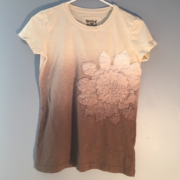 Good Karma Life Is Good T-Shirt Ombré XS