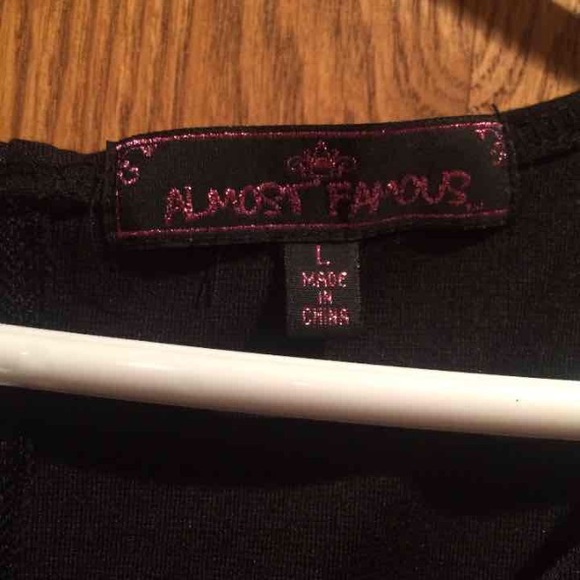 Black dress with gold studs - Picture 4 of 4