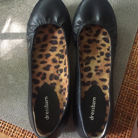 Black Dressbarn Flats