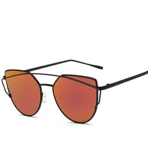 Retro Mirrored Sunglasses