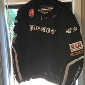 Authentic Joe Rocket motorcycle racing jacket