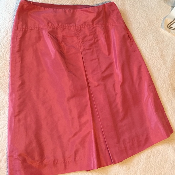 Pink j crew party skirt