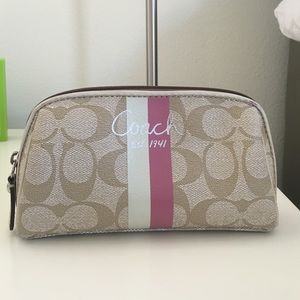 Coach cosmetic case