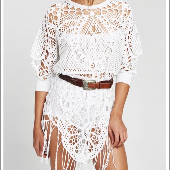 Wildfox Ornamental Windy Sweater S NWT