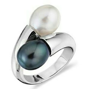 Blue Nile Pearl Ring