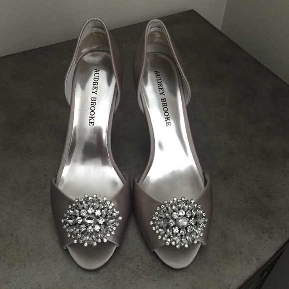 Audrey Brooke heels with diamonds