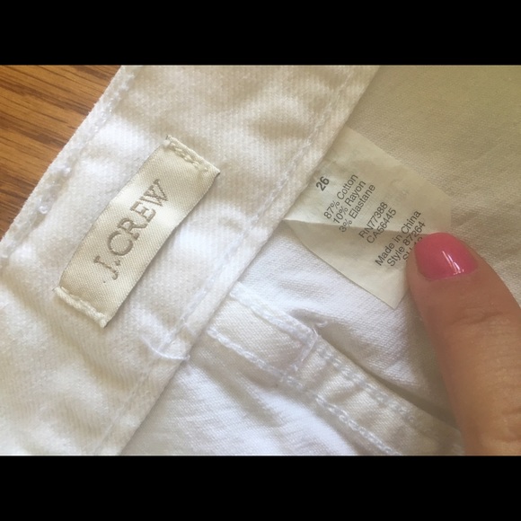 White denim j crew skirt - Picture 4 of 4