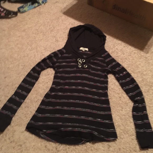 Shirt with a hood
