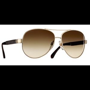 Chanel sunglasses with case and box