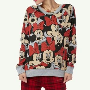 Reversible Minnie mouse sweater