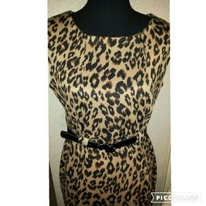 Leopard print dress size 10