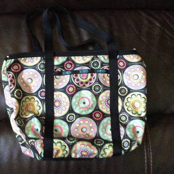 Funky print bag