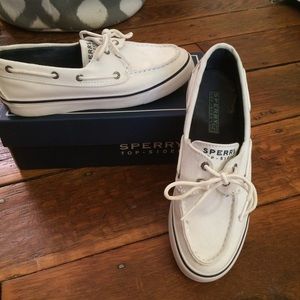 White Sperrys