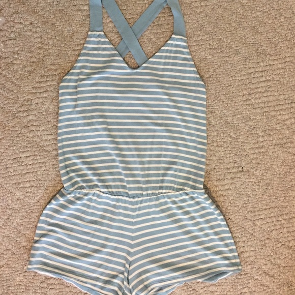 Striped Gap Romper