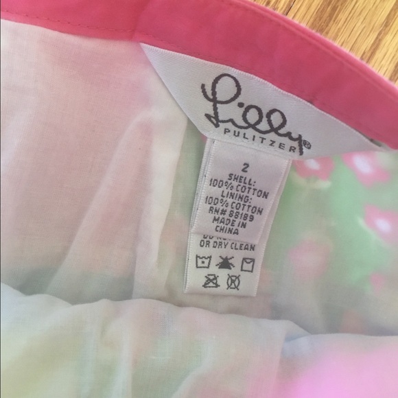 Lily Pulitzer patchwork skirt - Picture 2 of 2