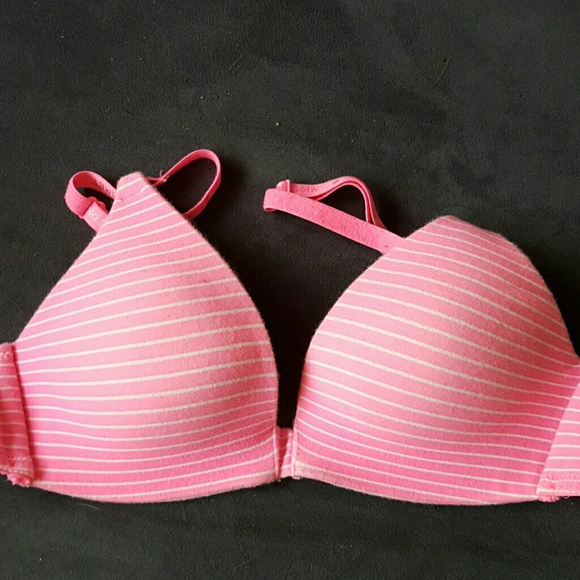 Pink bra