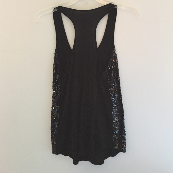 Express black sequent tank top - Picture 2 of 2