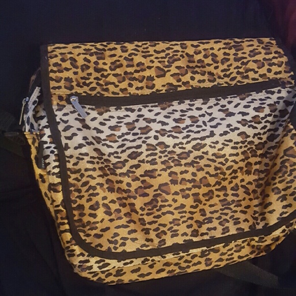 Leopard Print Satchel