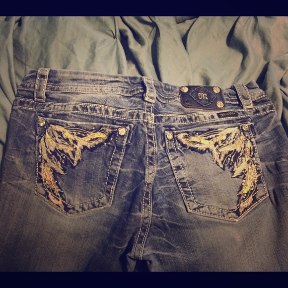 Feather Miss Me Jeans