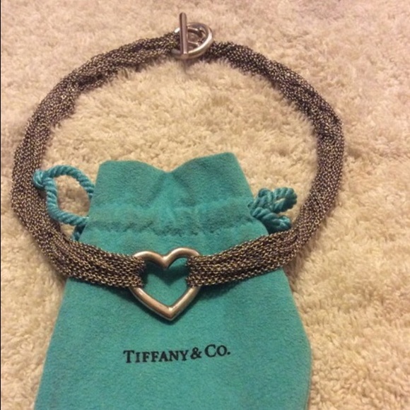 Tiffany & Co. Heart Choker Necklace