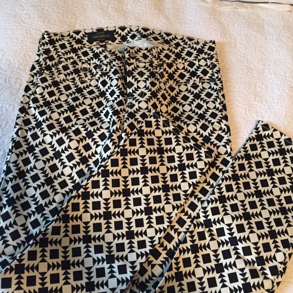 J crew patterned jeans
