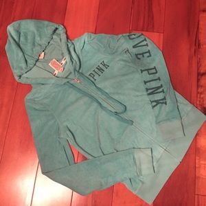 Victoria's Secret PINK terry hoodie Small
