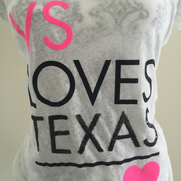 SOLD!! Victoria Secret Bling T-Shirt NWT - Picture 2 of 3