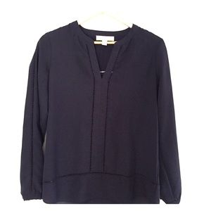 Navy blue Michael Kors blouse