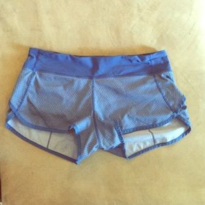 Lululemon Athletica Speed Shorts