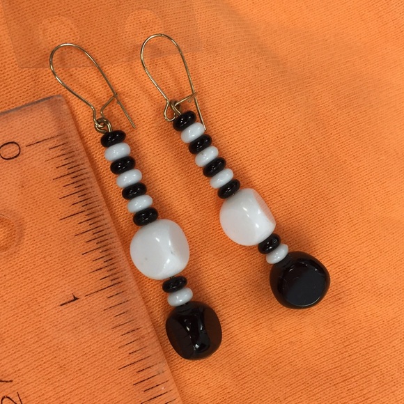 Mod Glass Bead Earrings