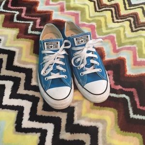 Teal Converse sneakers woman's size 9 men's size 7