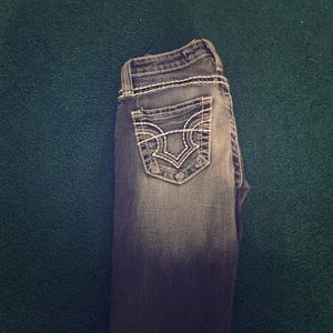 Big star blue jeans size 25 long