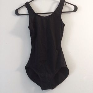 Black Capezio Bodysuit/Leotard