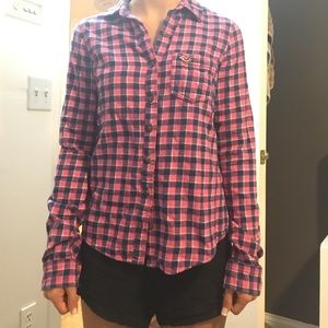 Hollister plaid flannel