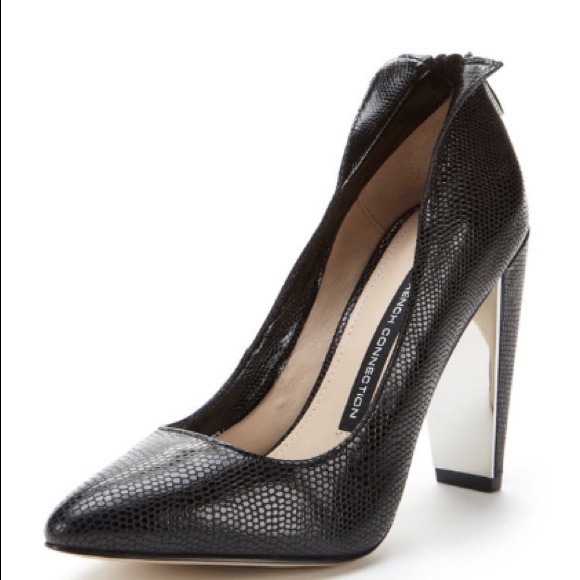French Connection Leather pump